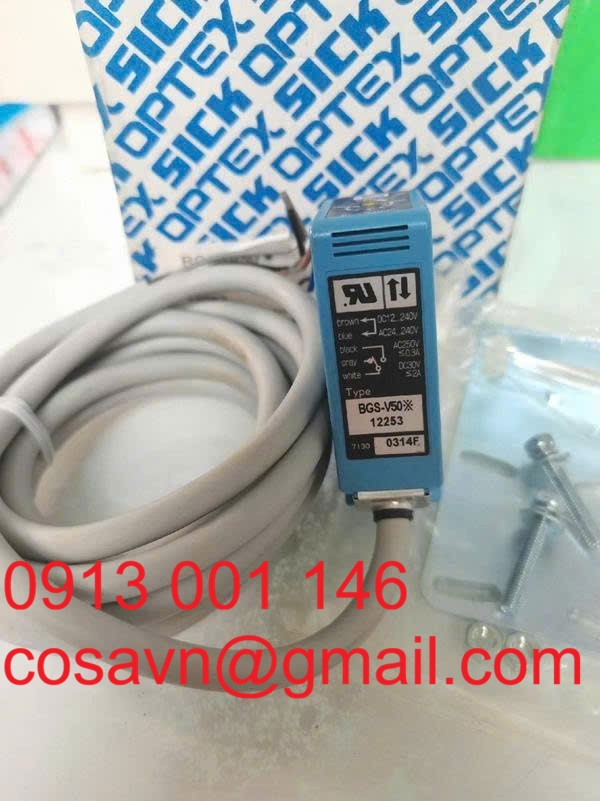 Cảm biến quang điện Optex BGS-V50 BGS-V50